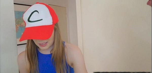  Teen Pokemon trainer Dolly Leigh need to play with Poke Balls